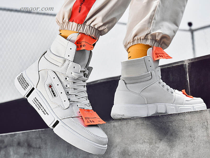 Men's Designer Shoes Outdoor Shoes Running Shoes Cool Basketball Shoes Men's High Top Sneakers