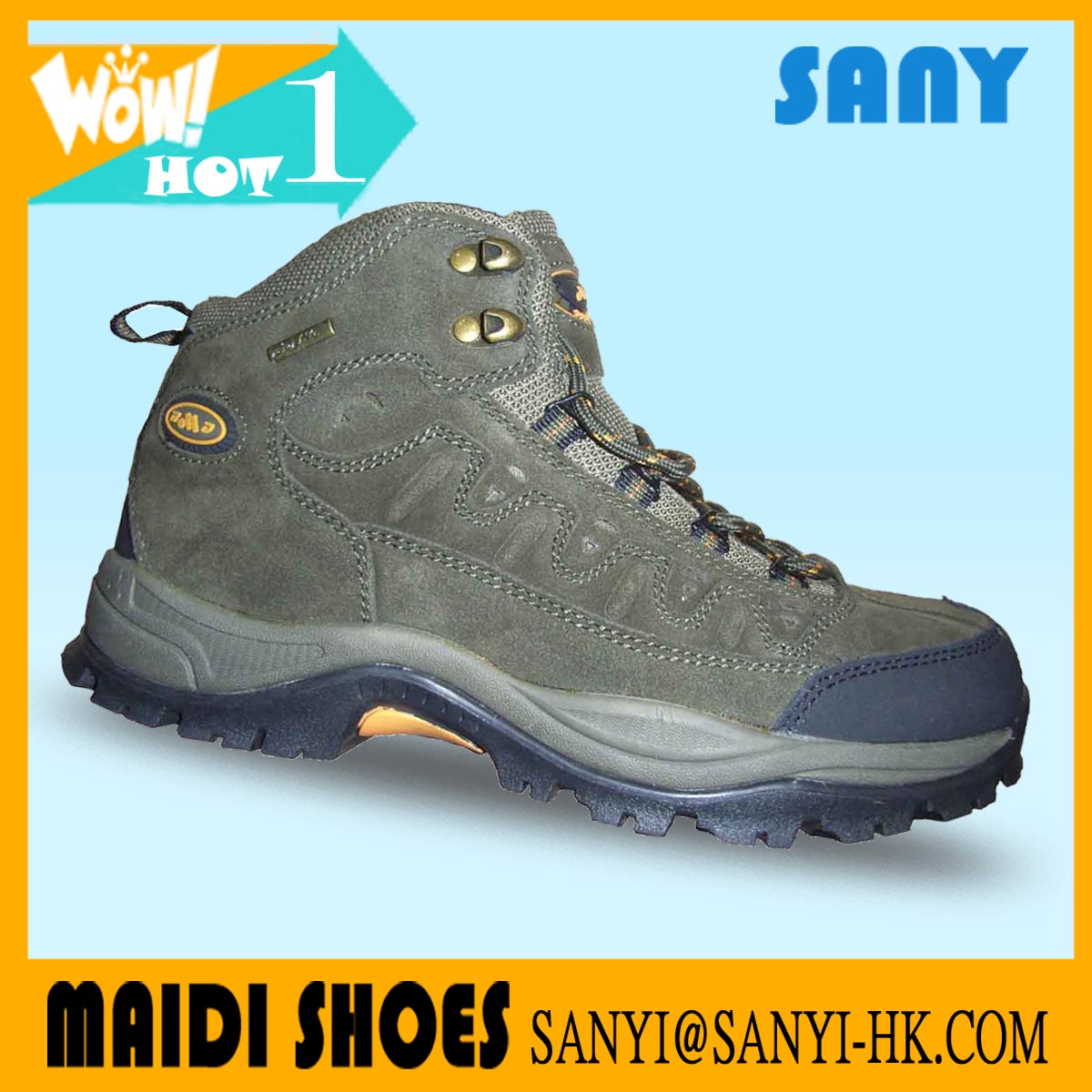 Hot sale custom rock climbing shoes,New designed hiking outdoor shoes, climbing safety shoes