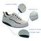 Hot sale Latest Men's White Soft PU Durable Fitness/Walking Shoes Factory Price OEM Sports Shoes Direct For Men Fitnes Shoes