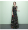 New Female Summer Party dress Embroidery Floral Bohemian Flower Embroidered Vintage Boho Mesh Dresses Vestido