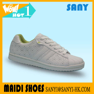 China's New Style Graceful Elegant Woman Hollow Out Casual Shoes with breathable Upper,anti-skid TPR outsole