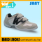 Stylish Gesso and White Sport Kid Child Suede Leather Casual Shoes