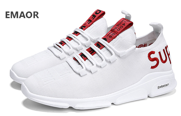 cheap mens shoes online breathable Slip-On Fashion Sneaker Light Weight Casual Walking Shoes