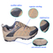 Latest Designed Stylish Men's Suede Hiking Shoes with Rustproof Buckles and Wear-resistant Outsole
