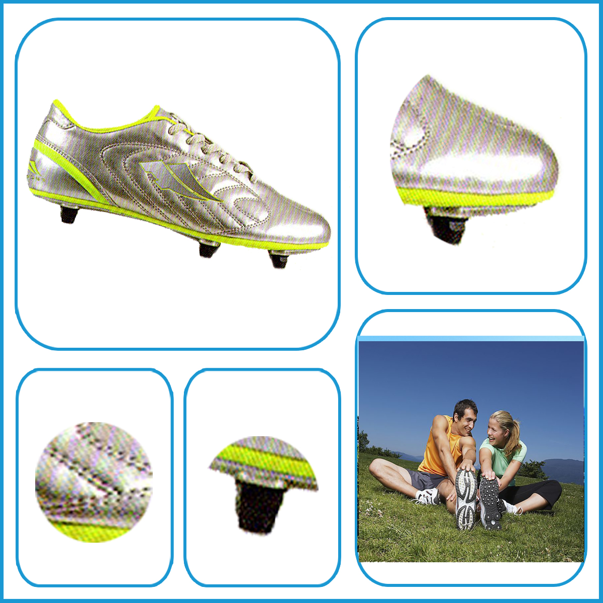 Professional Design Football Shoe Sport Shoe Men outdoor Soccer Shoe