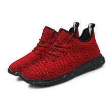 Men's fly knit running shoes casual sneakers same kind as Adidas Nike casual jogging shoes 2018 news