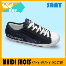 Stylish Vulcanized Dark Blue Casual Shoes /Stylish Canvas Shoes For Men Or Woman / Low Cut Fashion shoes