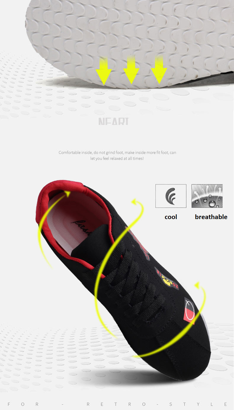 casual printed shoes for men