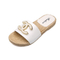 New Flat Beach Shoes Seaside Vacation Slippers Women's Summer Linen Slippers Open Toe Absorb Non-Slip indoor Flat slippers