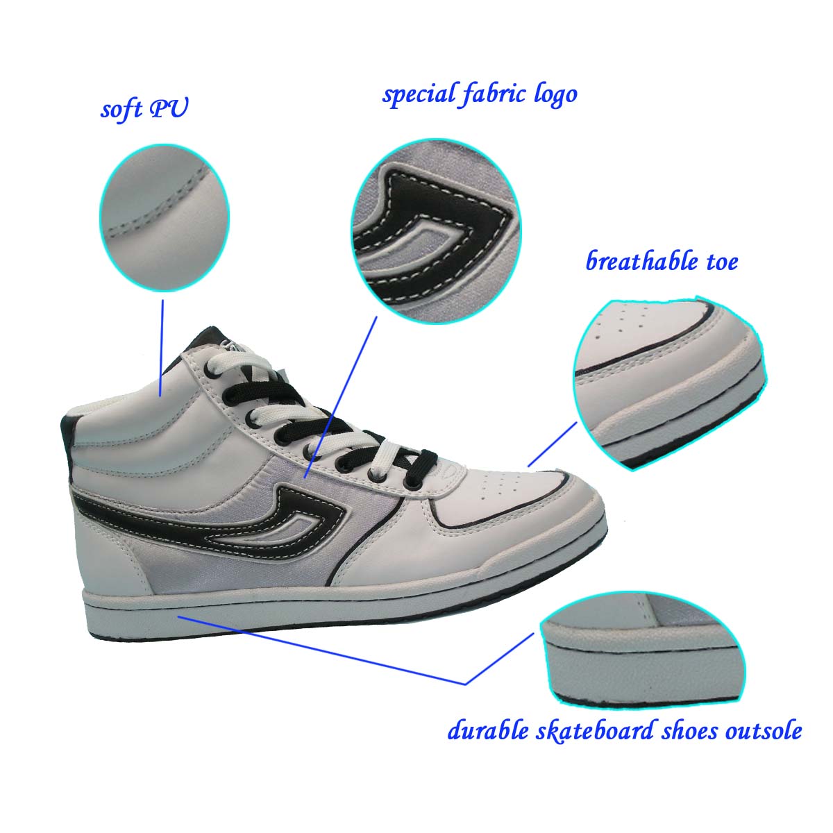 2018 cheap skateboard shoes latest design wholesale sports casual custom skateboard shoes
