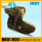 Winter Warm Unisex Baby/ Infant Fur Boots with Yellow/ Brown Soft PU Upper
