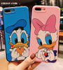 Cell Phone Shell Donald Duck Cartoon Phone Case Skin Shell For IPhone X XR XS MAX Cute Rubber Soft Cell Housing Cover For IPhone