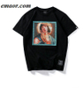 Men's T-Shirts Virgin Mary Funny Printed Short Sleeve Summer Hip Hop Tops Tees Streetwear Casual Cotton Tshirts