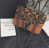Womens Metallic Leopard Fashion Clutches Evening Bag Handbags Designer Crossbody Bags for Women 
