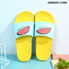 Adult Cartoon Pattern Sandals Kawaii Bathroom Slippers Are Non-slip Waterproof Quick-drying Breathable Family Slippers Babouche Color Flat Sandals