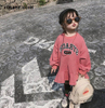 Children Hoodies New Arrival Korean Version Cotton Loose Style All-match Casual Letters Printed Cute Fashion Baby Girls Sweatshirts
