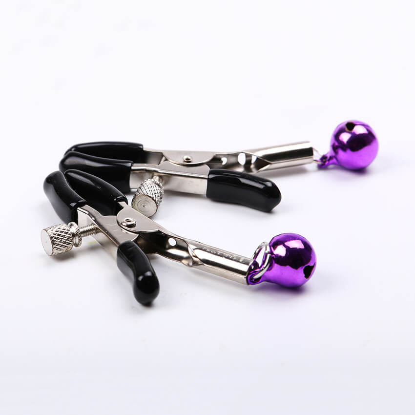 Breast Clit Sensual Bondage Nipple Clips Sexy Bell Breast Bra Delights SM Screw Breast Nipple Clamps Vice Nipple Clamps Fetish Nipples Teasers Chain