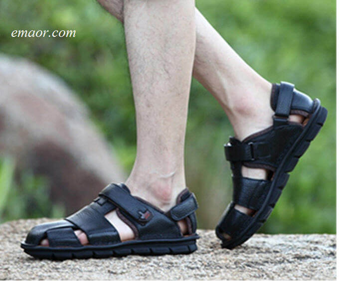 Chaco Sandals Leather Summer Shoes Men's Sandals Gladiator Sandals Fashion Casual Shoes Rainbow Sandals