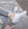 Sports Shoes Crystal Bottom Platform Shoes Women's Sports Shoes Song Qian with The Ins Tide Increased High Super Wild Joker 2019 New Casual Shoes