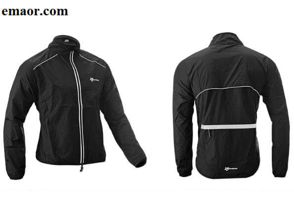 Cycling Jersey Jacket Wind Jacket Bike Raincoat Long Sleeve Cycling Rain Coat Bicycle Rainproof Windproof Quick Dry Coat