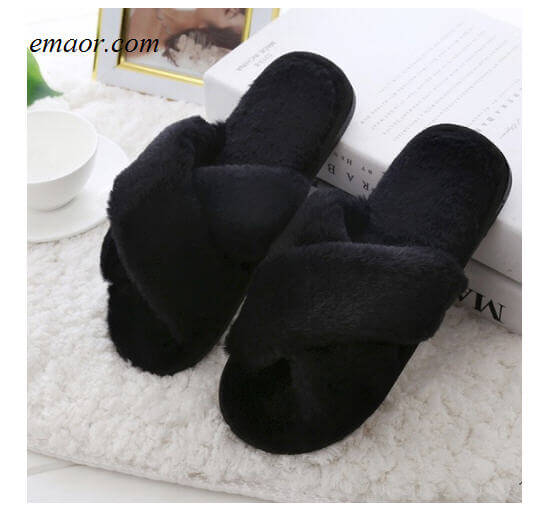 Slippers Socks Women's Winter Women's Home Slippers with Faux Fur Fashion Warm Shoes Slipper Socks Women’s Slipper Socks
