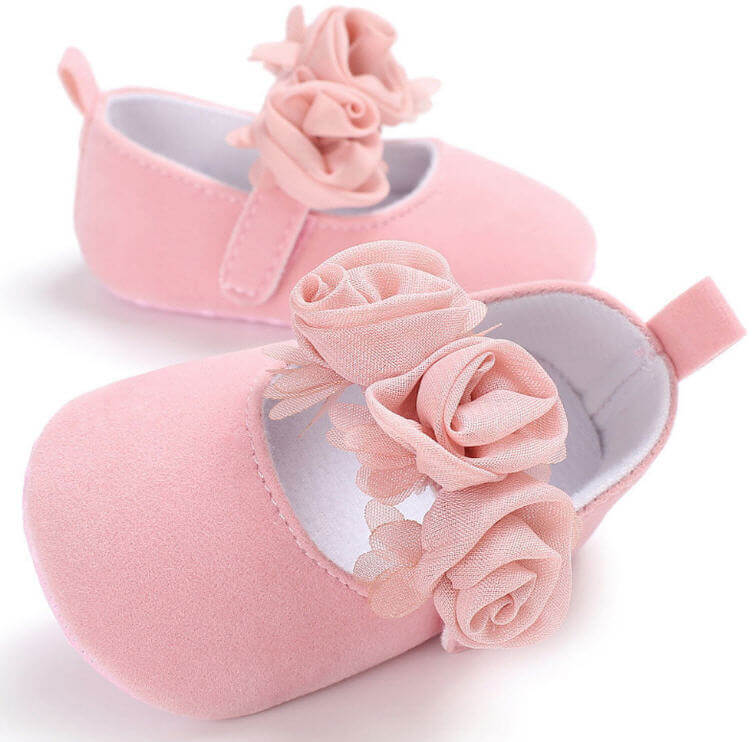 Baby Shoes Cute Newborn 018M Lovely Floral Japan Girl Crib Shoes Pram