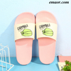 Adult Cartoon Pattern Sandals Kawaii Bathroom Slippers Are Non-slip Waterproof Quick-drying Breathable Family Slippers Babouche Color Flat Sandals