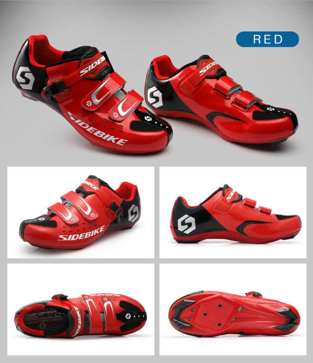 Road Cycling Shoes Men Racing Road Bike Shoes Selflocking Atop Bicycle