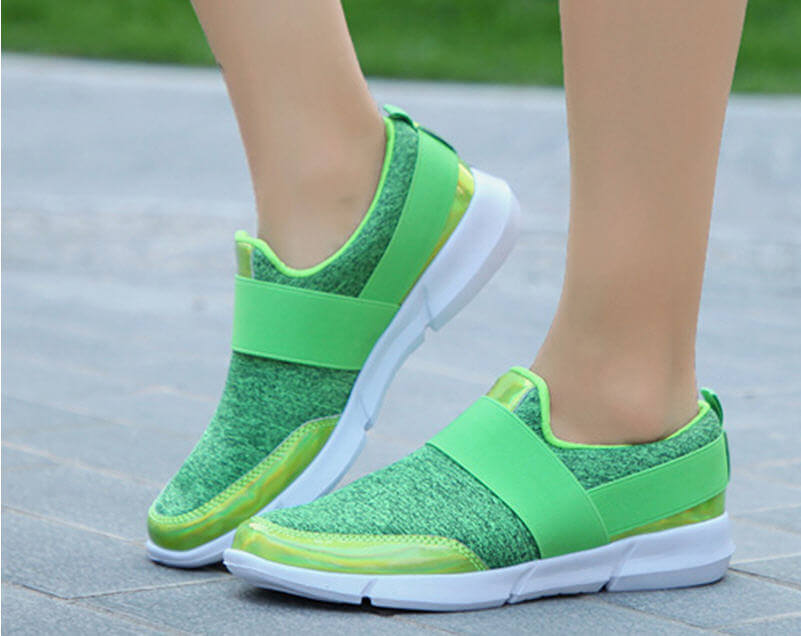 Women Slip On Loafers Spring Autumn Comfortable Flats Breathable