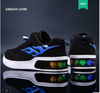 LED Display Colorful Kid Shoes Luminous Shoes LED with Light Up Shoes Charging USB 