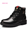 Fur Warm Men's Casual Boots Cotton Shoes Leather Winter Flannel Martin Boots 