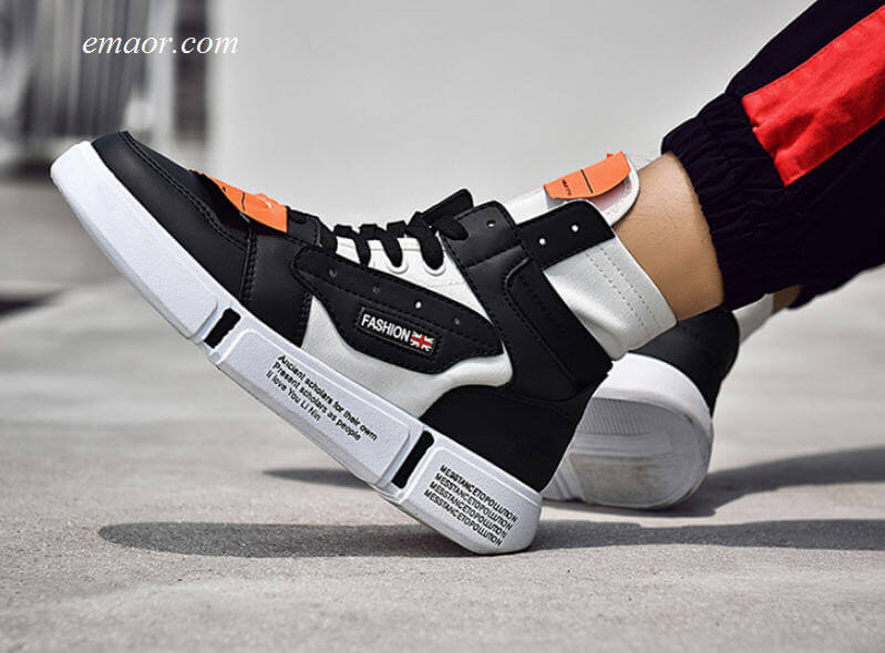 Men's Designer Shoes Outdoor Shoes Running Shoes Cool Basketball Shoes Men's High Top Sneakers