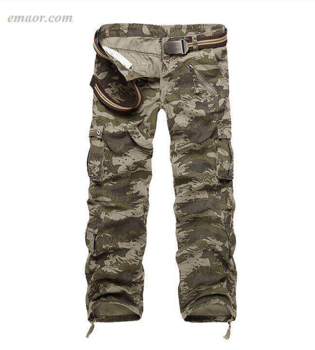  Hot Sale Me'n Cargo Pants Camouflage Trousers Military Pants 