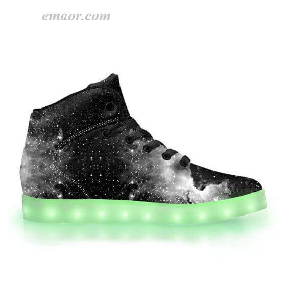 wide width light up shoes
