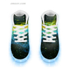 Light Shoes Led Light Up Sneakers Golden Way-APP Controlled High Top LED Shoes Energy Lights Trainers
