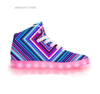 Led Light Sneakers Illusion-APP Controlled High Tops LED Walk Shoes