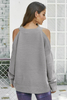  Women's Warm Designer High Visibility Outerwear Shoulder Pullover Sweater 