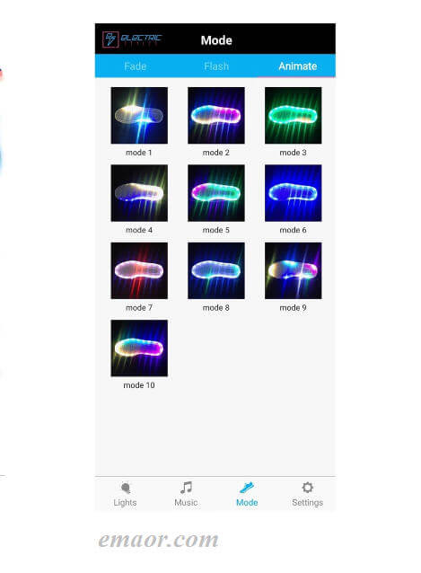 Led Fashion Shoes Green Galaxy-APP Controlled High Top LED Shoes Light Up Shoes for Sale Led Sports Shoes