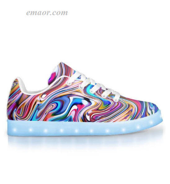  LIGHT UP TRAINERS LUCID DREAMS - APP CONTROLLED LOW TOP LED WALK SHOES 