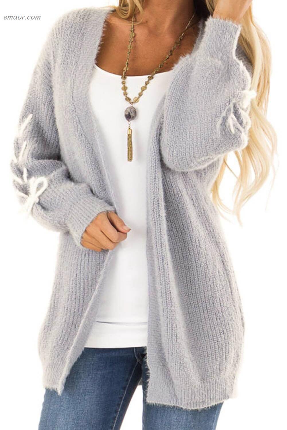 Outerwear Warm Outerwear on Sale Cardigan with Stitch Detail Outerwear