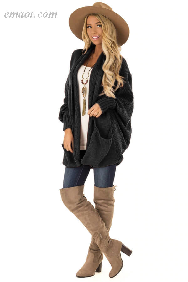 Current Seen Outerwear Batwing Sleeve Cardigan Casual Outerwear on Sale