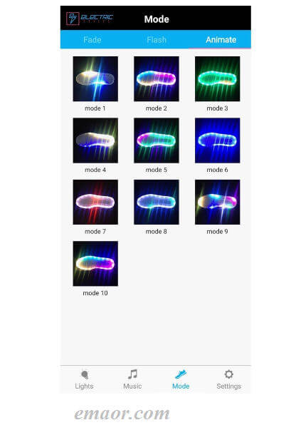 Light Up Sneakers Nebule-App Controlled Low Top Lighted Footwear on Sale 