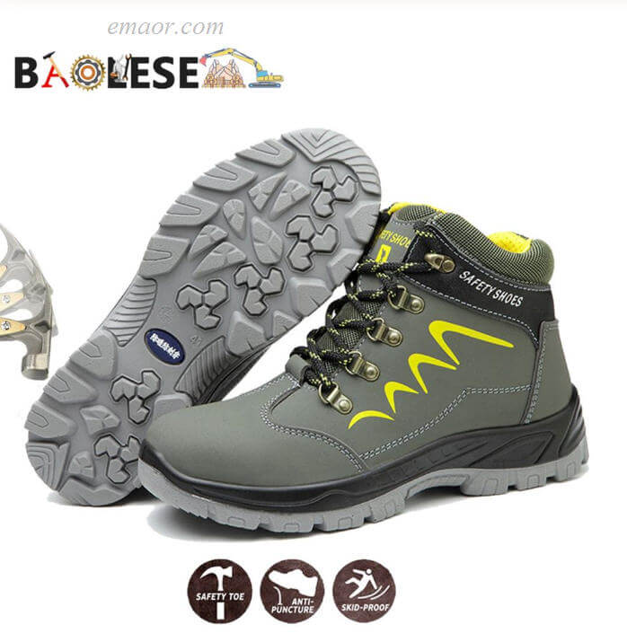Walmart Safe Step Shoes Water-proof Work Shoes Anti-smashing Durable Safety Shoes for Men Shoes Hiking Safety Shoes Health And Safety Shoes
