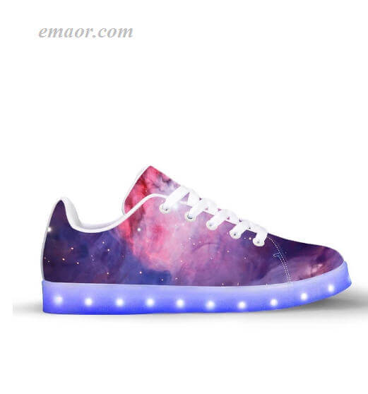 Light Up Sneakers Nebule-App Controlled Low Top Lighted Footwear on ...