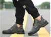 Fashion Man's Safety Shoes Toe Steel Breathable Work Safety Boot
