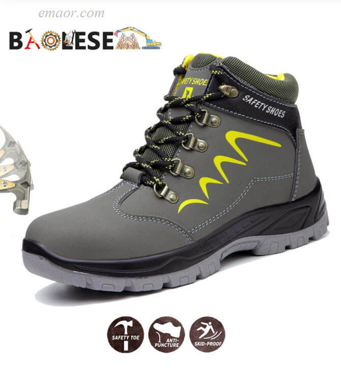 Walmart Safe Step Shoes Water-proof Work Shoes Anti-smashing Durable ...