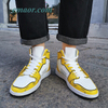 Men’s Board Shoes Jayne Turtle Doodles High Top Slipper Sneakers for Men on Board Shoes
