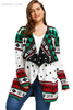Outerwear Affordable Big And Tall Outerwear Ambiance on Sale Blocked Christmas Cardigan Best Girl Outerwear